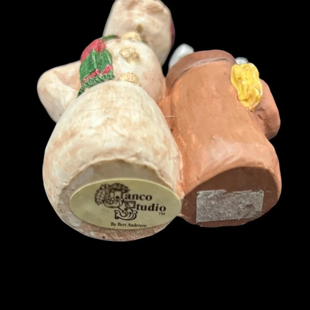 Janco Studio Bert‎ Anderson Golf Snowman Figurine Christmas